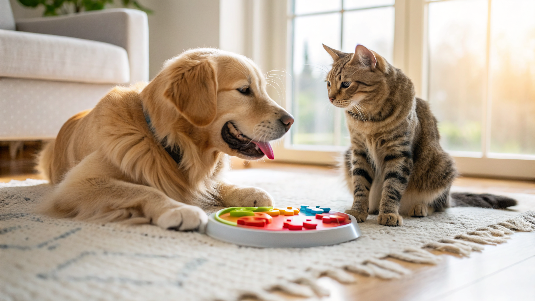 5 Safe Enrichment Games Your Dog and Cat Can Play Together