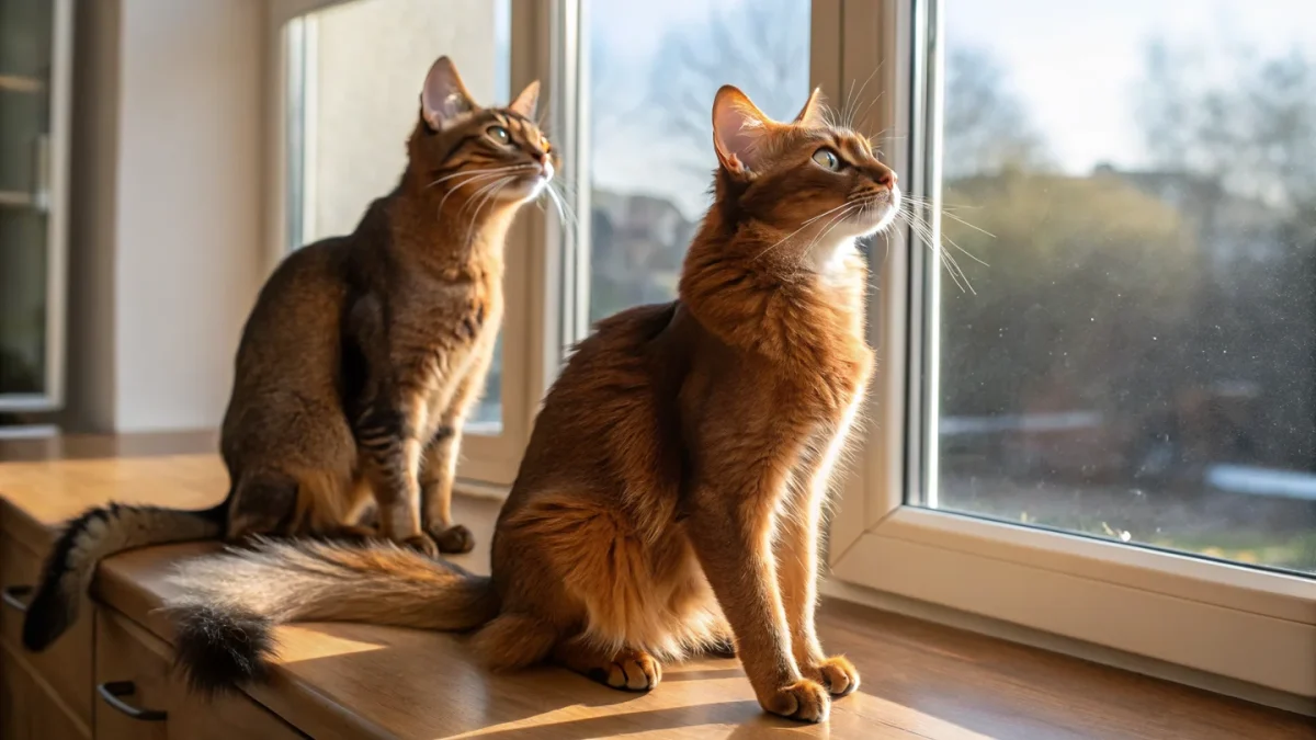 Abyssinian vs Somali: Same Roots, Different Coats