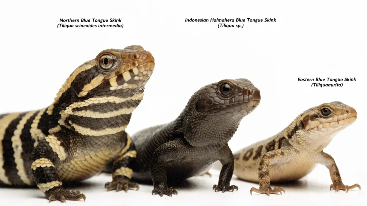 Blue Tongue Skink Species Comparison: Northern, Eastern, Indonesian
