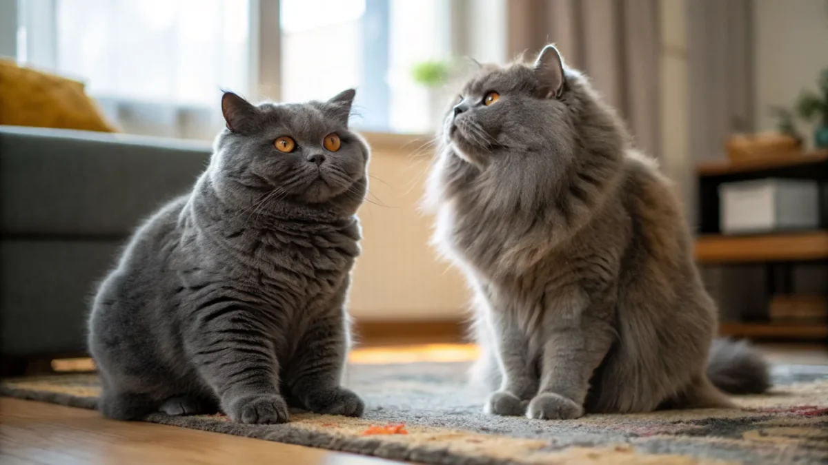 British Shorthair vs British Longhair: Same Breed, Different Coat?