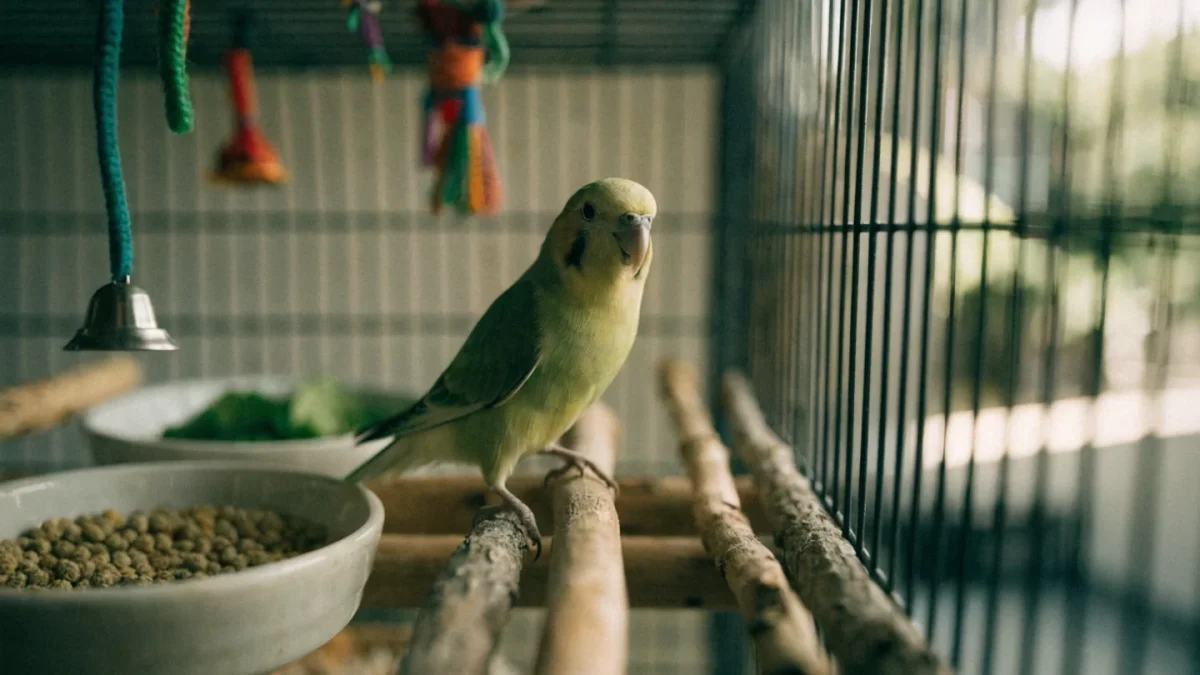 Budgie Cage Setup: Size, Perches, Toys, and Placement