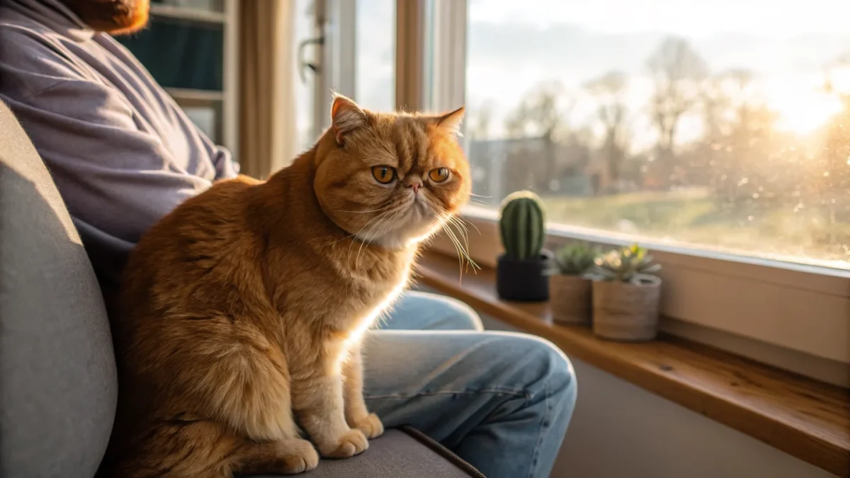 Exotic Shorthair Temperament: A Persian in Easy-Care Packaging