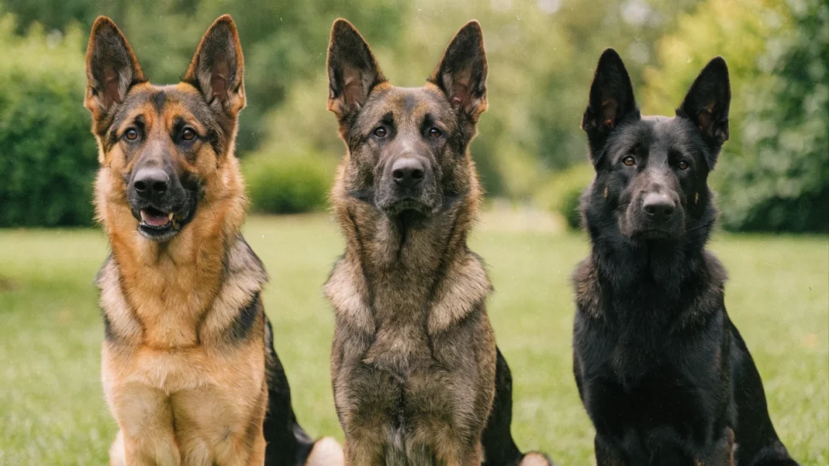 German Shepherd Coat Patterns and Color Genetics Explained