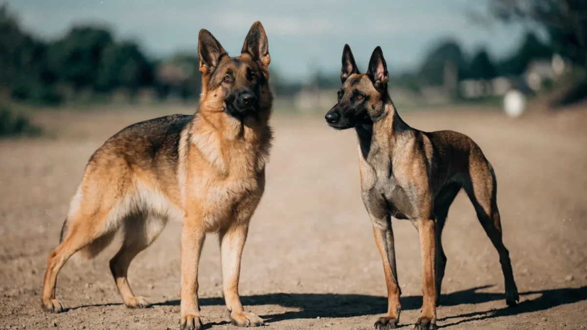 German Shepherd vs Belgian Malinois: Working Dogs Compared