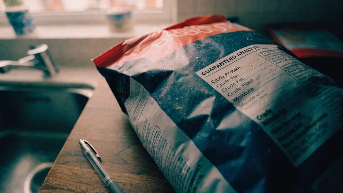Guaranteed Analysis on Pet Food Labels: How to Use It