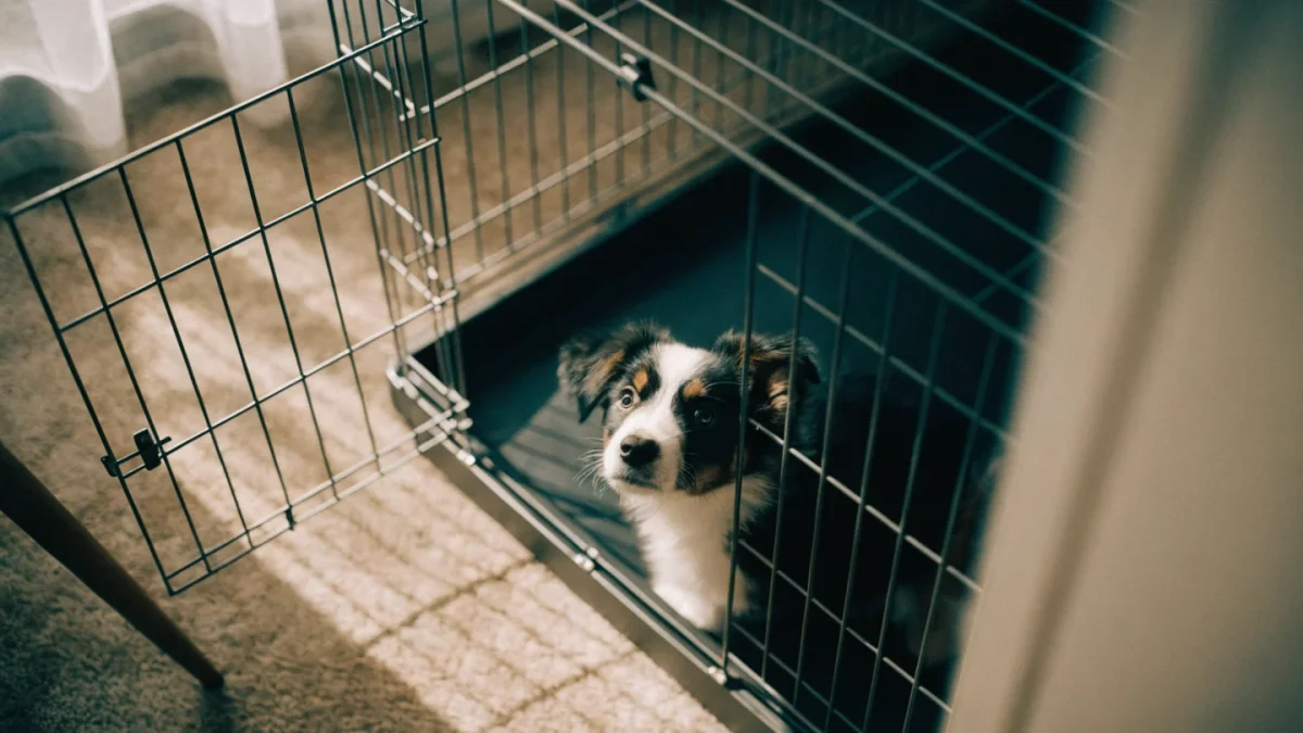 How to Introduce a Puppy to a Crate the Right Way