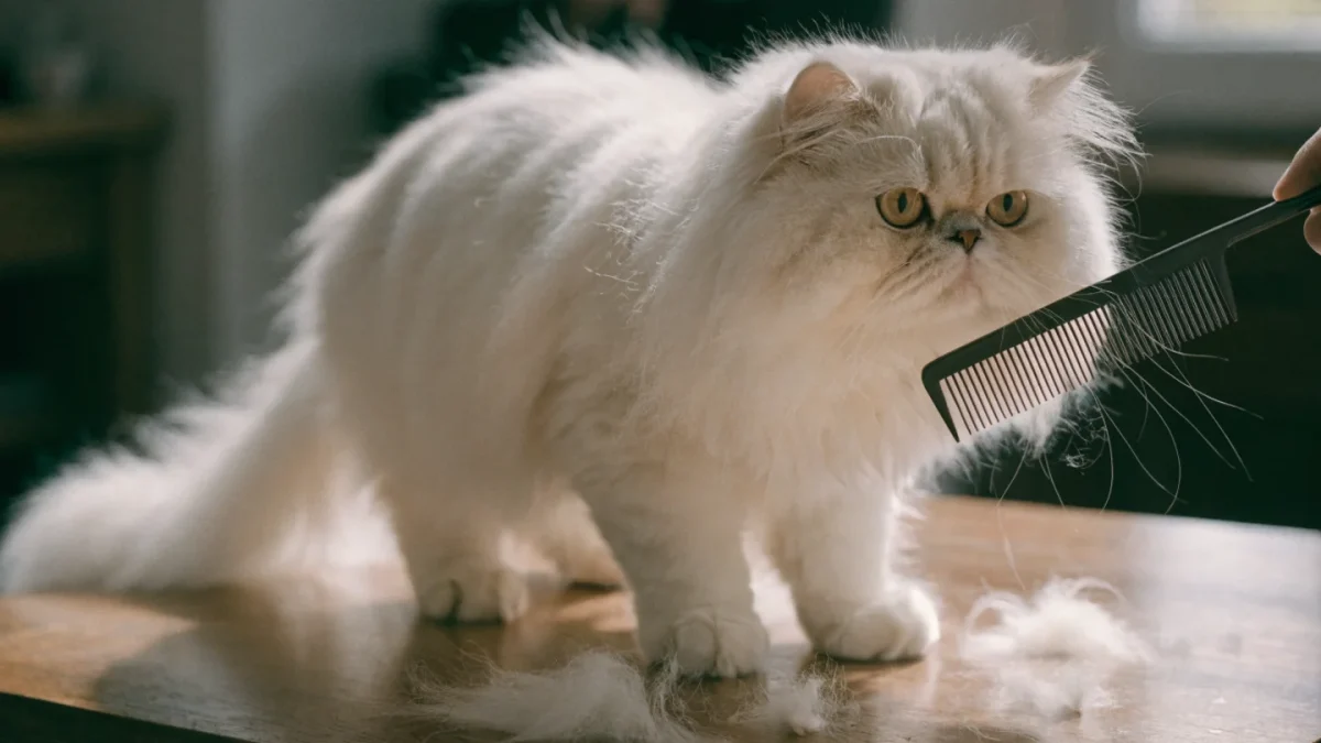 Longhair Cat Grooming: Brushing, Bathing, and Mat Prevention