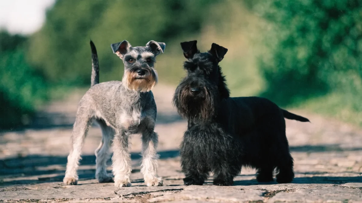 Miniature Schnauzer vs Scottish Terrier: Terriers Compared