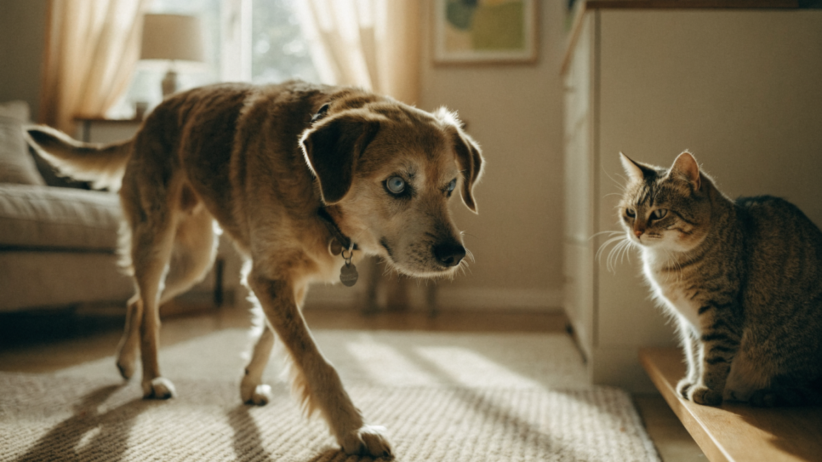Navigating the Dark: Adapting Your Home for a Blind Dog vs. a Blind Cat