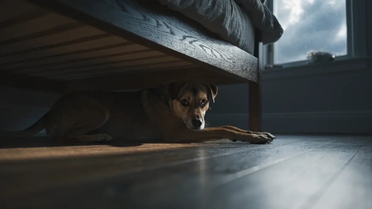 Noise Phobia in Dogs: Thunderstorms, Fireworks, and Loud Sounds