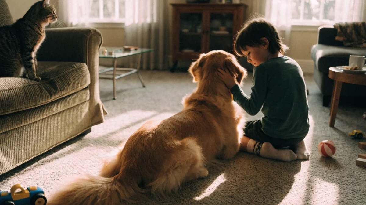 Pets and Family Life: Raising Kids and Animals Together