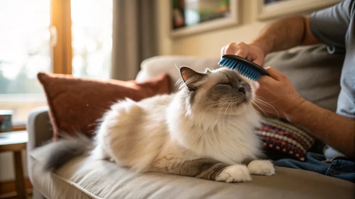 Ragdoll Grooming: Keeping That Semi-Long Coat Tangle-Free
