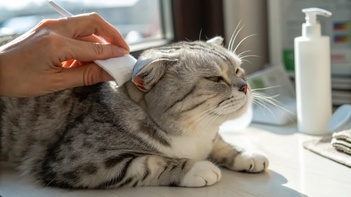 Scottish Fold Grooming: Ear Care and Coat Maintenance