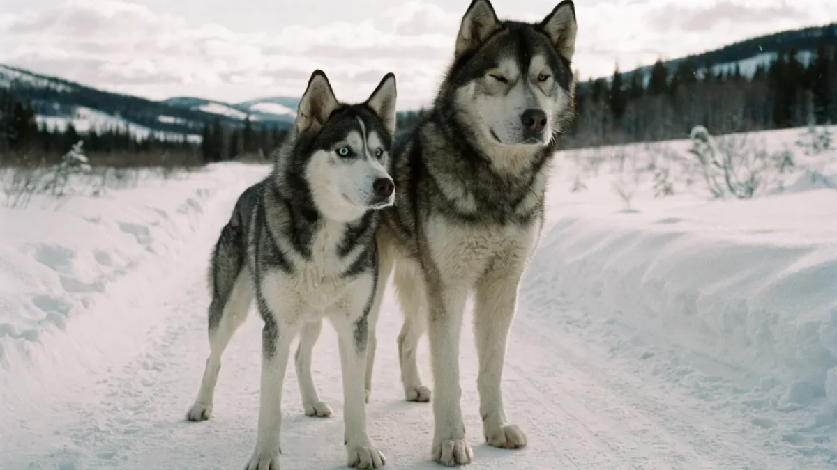 Siberian Husky vs Alaskan Malamute: Arctic Breeds Compared