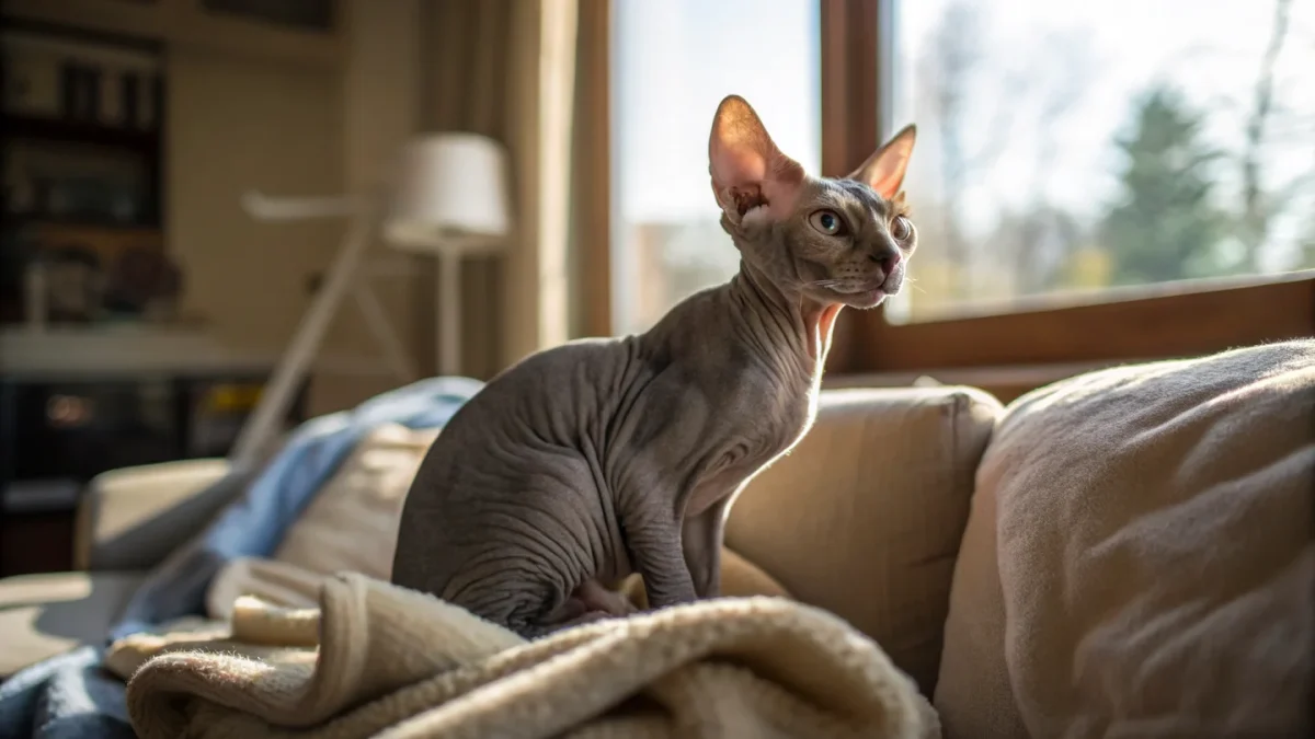Sphynx Cat Skin Care: Bathing, Oil Control, and Sun Protection