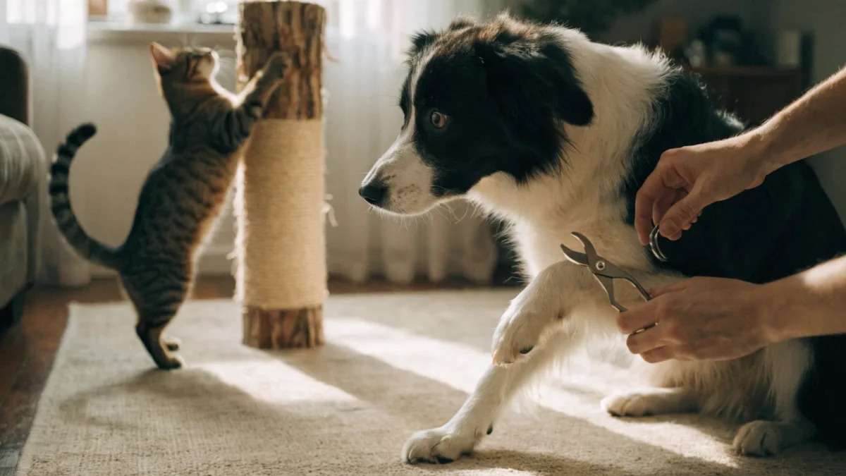 The Pedicure Predicament: Why Dogs Hate Nail Trims and Cats Need Scratching Posts