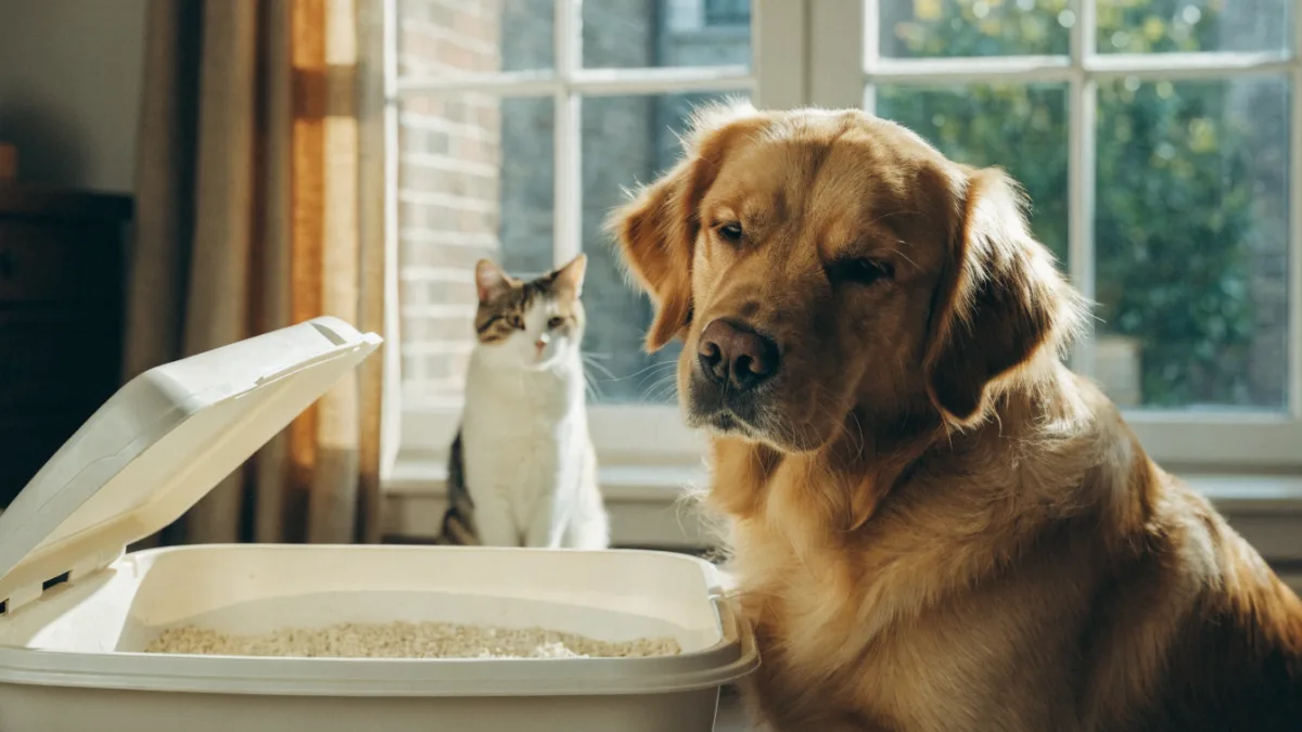 The Yuck Factor: Why Dogs Eat Cat Poop From the Litter Box (and How to Stop It)