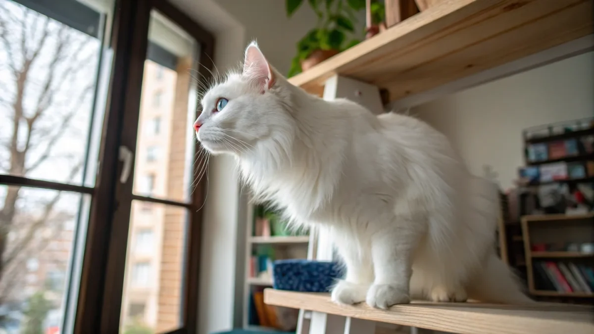 Turkish Angora Temperament: Elegant, Athletic, and Willful