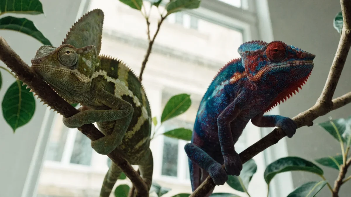 Veiled Chameleon vs Panther Chameleon: Which Is Right for You?