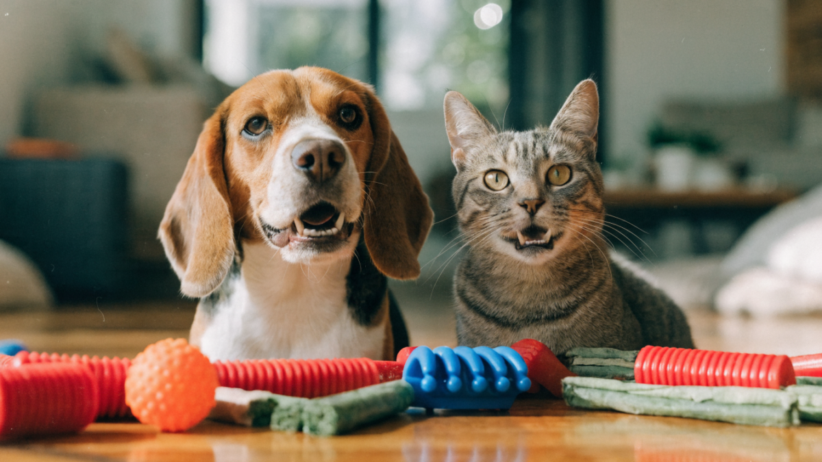 Dental Chews and Chew Toys: Fact vs. Fiction in Canine and Feline Plaque Control