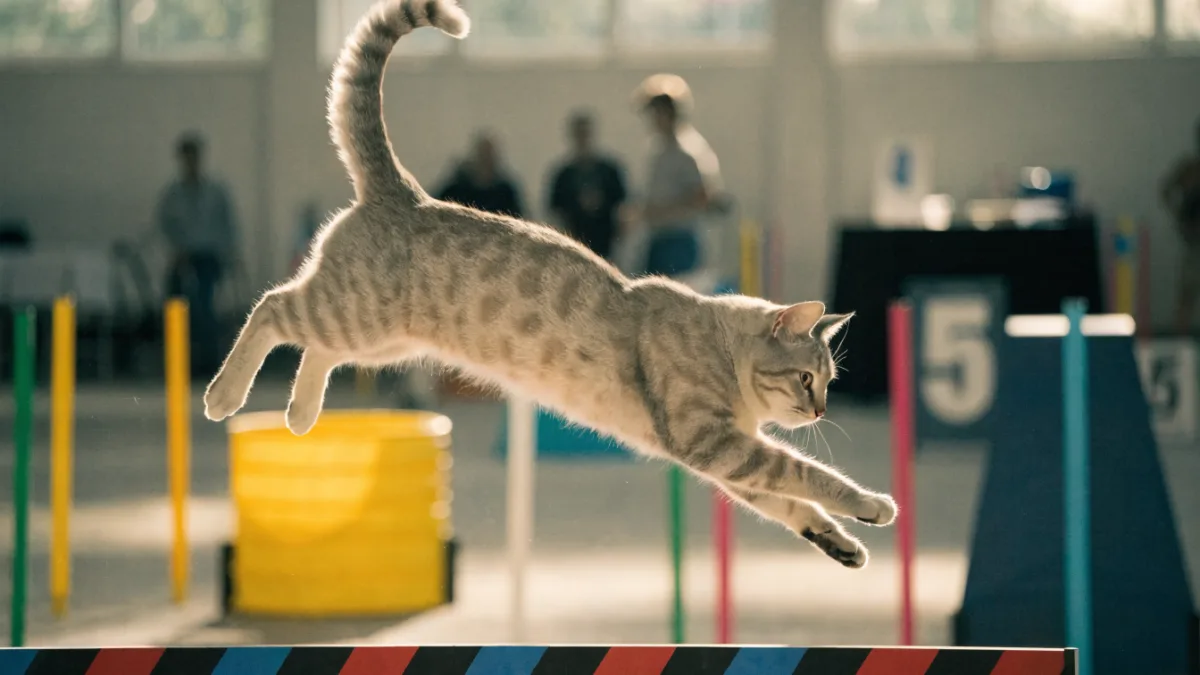 Feline Agility Rising: How Cat Obstacle Courses are Challenging Canine Dominance
