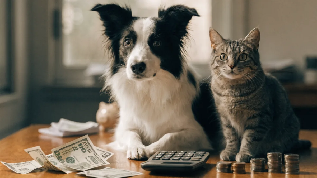 Financial Forecasting: The True Lifetime Cost of Raising a Dog Versus a Cat