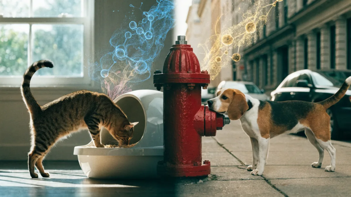 Litter Box Habits and Fire Hydrants: The Complex Science of Scent Marking