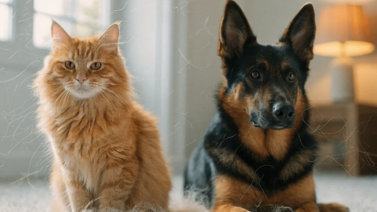 Mastering the Fur-Purge: How Dogs Shed Seasonally and Cats Shed Continuously