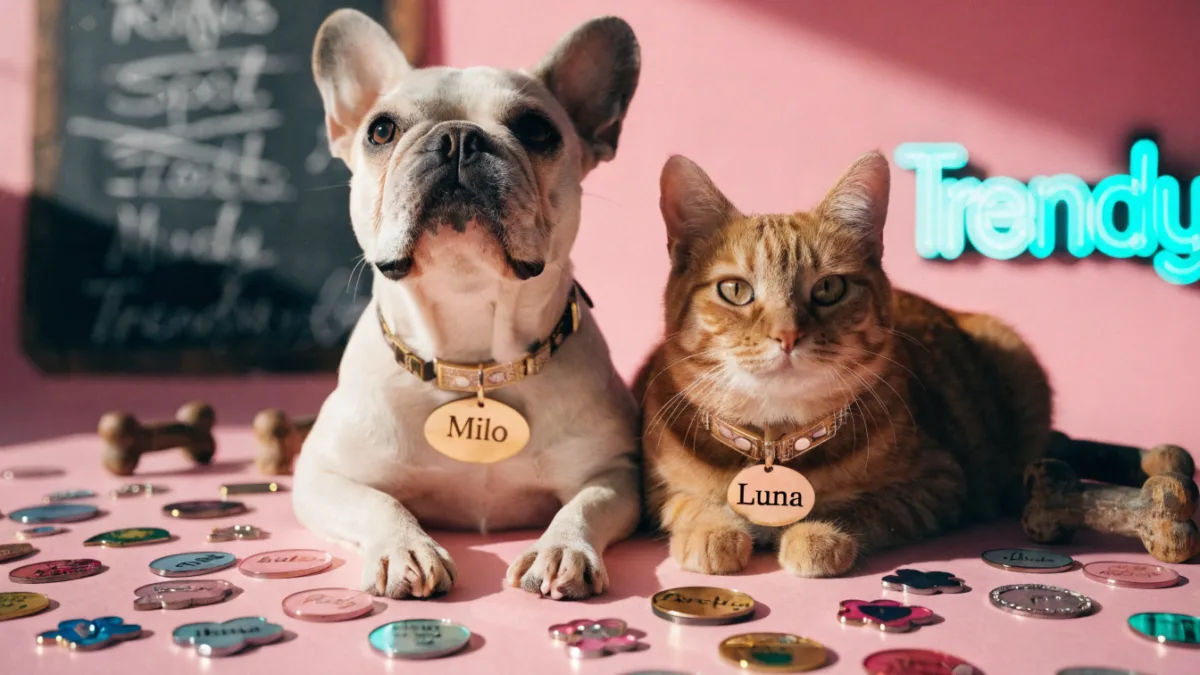 Naming Trends: How Pop Culture Dictates the Top Names for Dogs vs. Cats