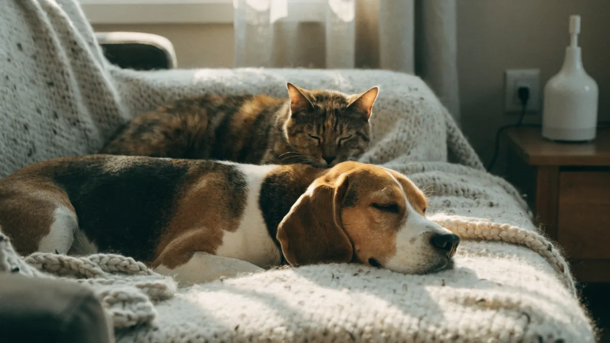 Pheromone Magic: How Feliway and Adaptil Work to Calm Anxious Pets