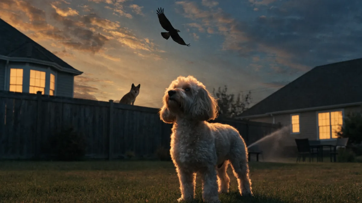 Sky and Street Predators: Protecting Your Pet from Coyotes, Hawks, and Owls