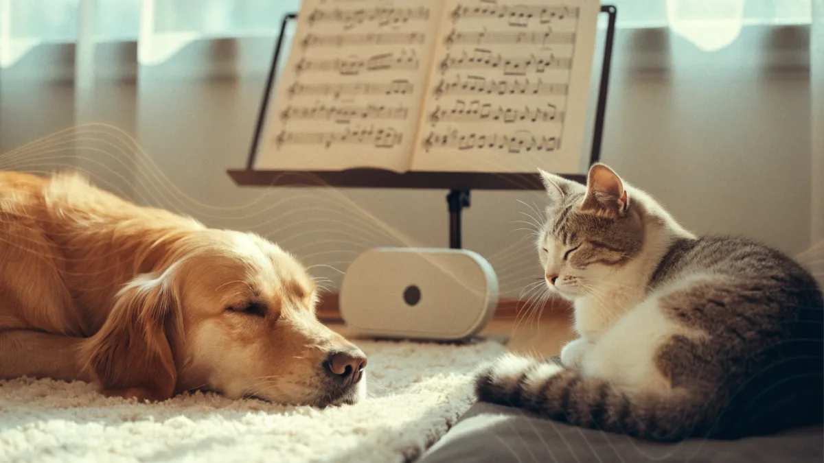 Species-Specific Playlists: How Classical Music Calms Dogs and Special Frequencies Soothe Cats