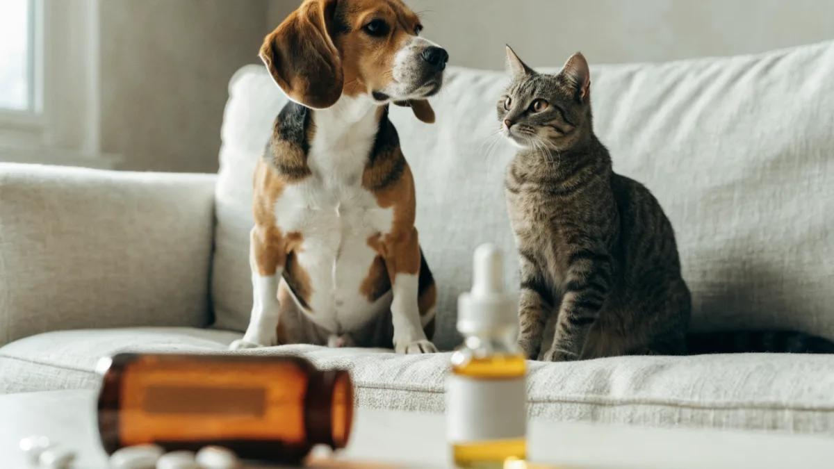 The Calming Conundrum: Navigating CBD, Prozac, and Gabapentin for Dogs vs. Cats