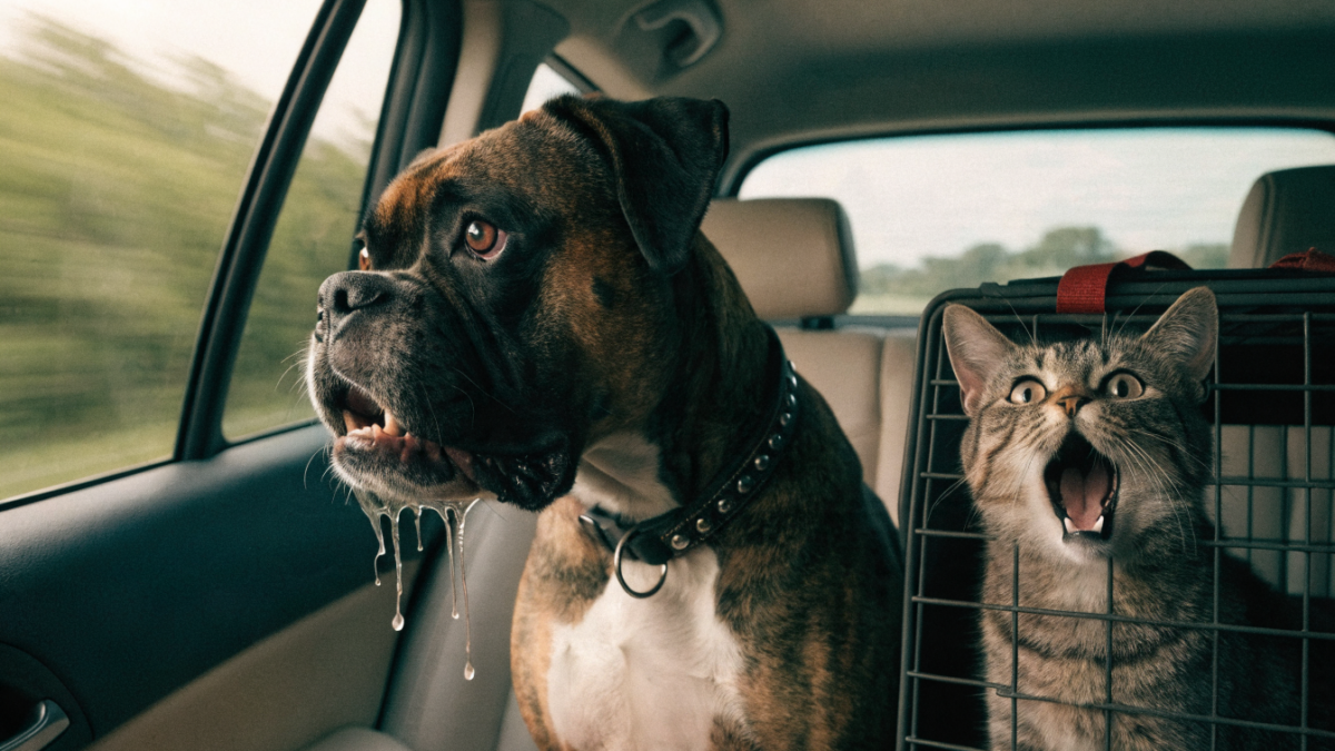 The Car Ride Conundrum: Why Your Dog Drools and Your Cat Howls