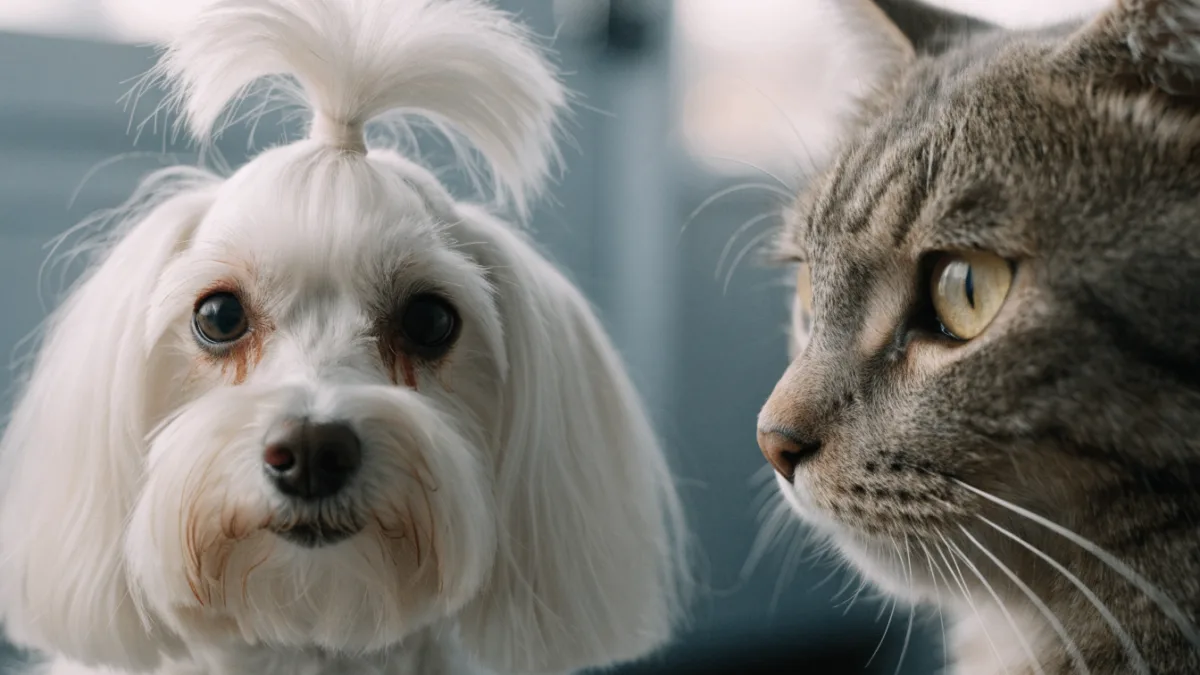 The Eye Health Divide: Treating Canine Tear Stains vs. Feline Conjunctivitis
