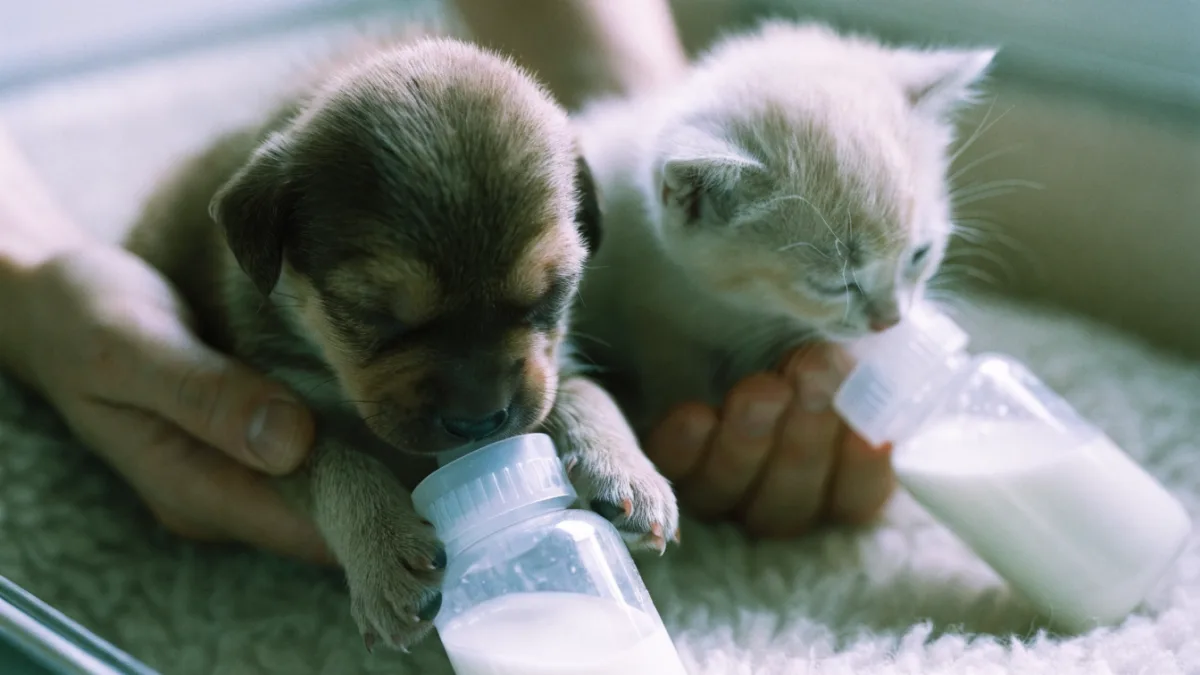 The Formula for Life: Bottle-Feeding Orphaned Puppies vs. Neonatal Kittens