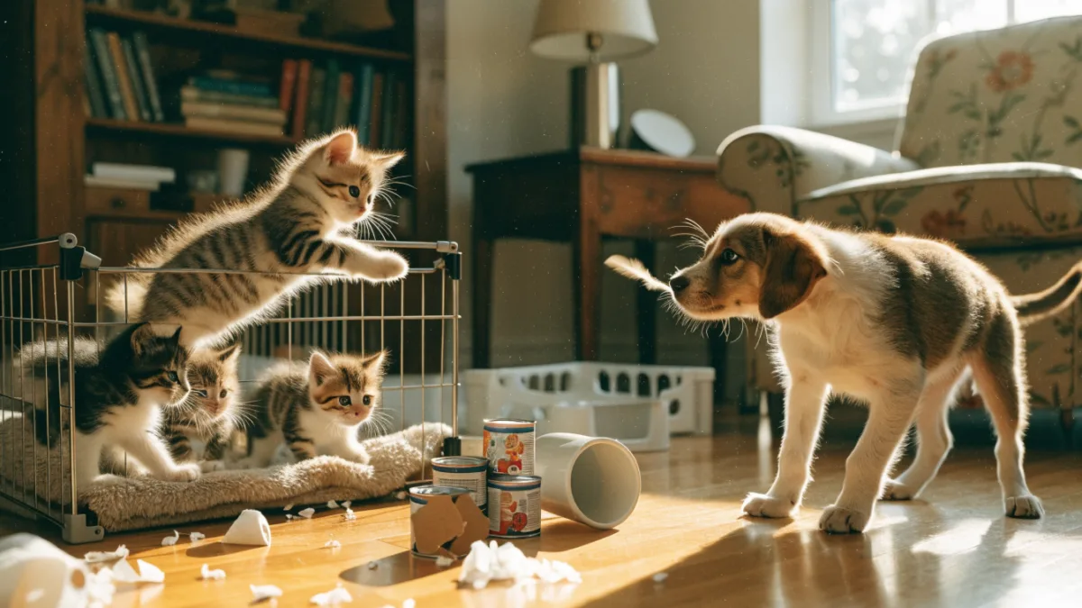 The Foster Journey: Preparing Your Home for a Litter of Kittens vs. a Rescue Puppy