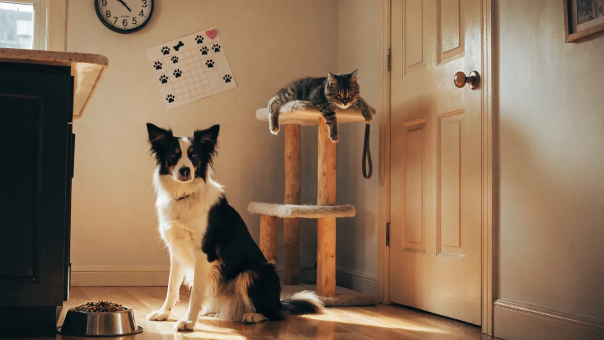The Master Schedule: Balancing a Dog’s Routine with a Cat’s Autonomy