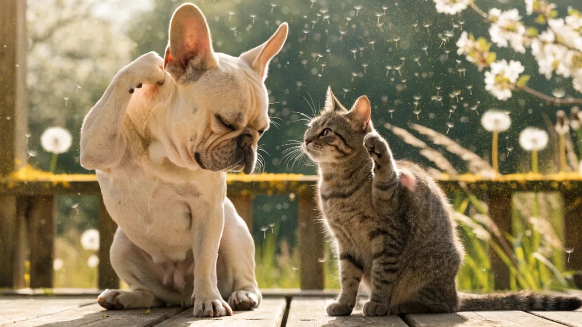 The Pollen Problem: Identifying Environmental Allergies in Dogs vs. Cats
