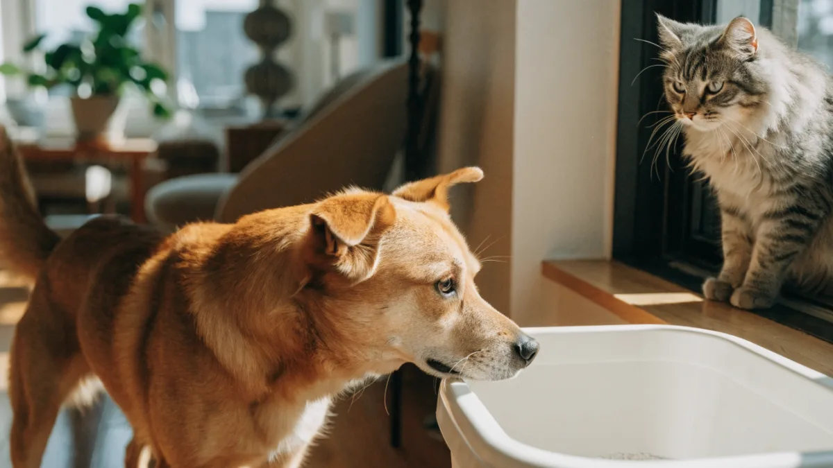 The Poop Eaters: The Science Behind Canine Coprophagia and Feline Litter Habits