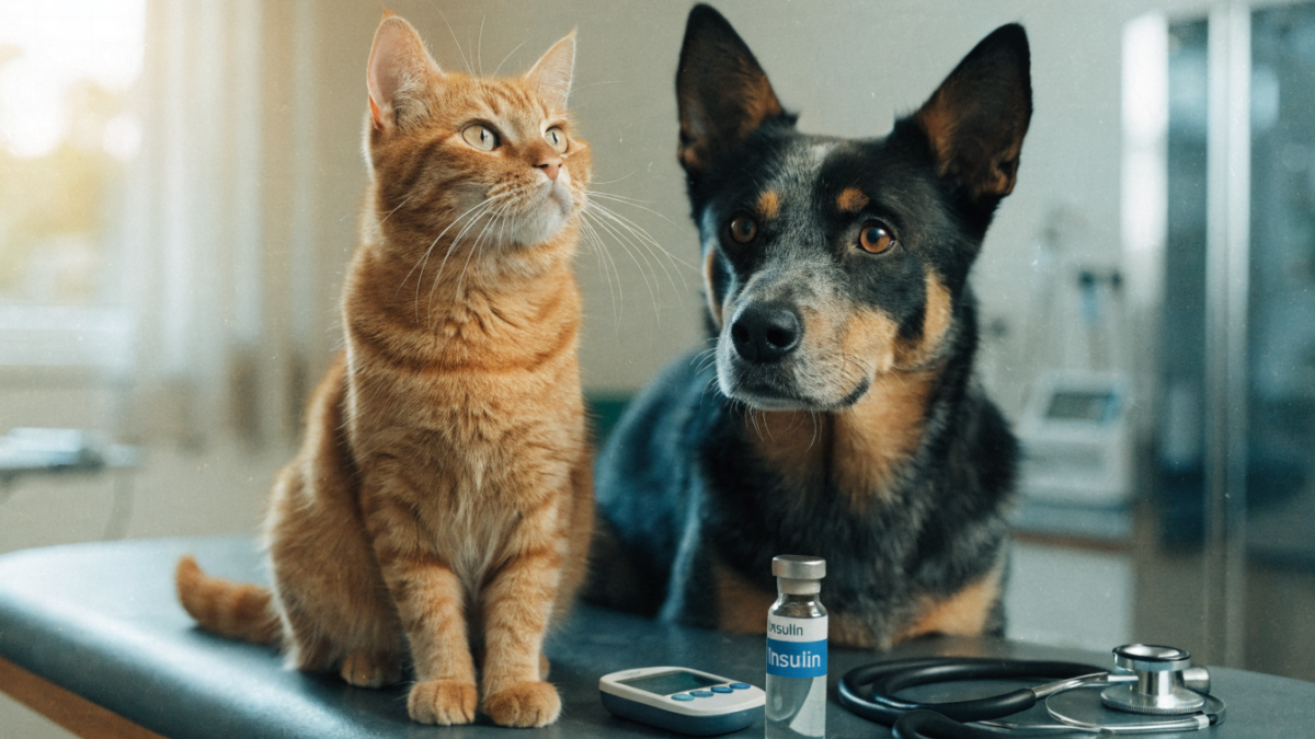 The Sugar Spike: Understanding Type II Diabetes in Cats vs. Type I in Dogs