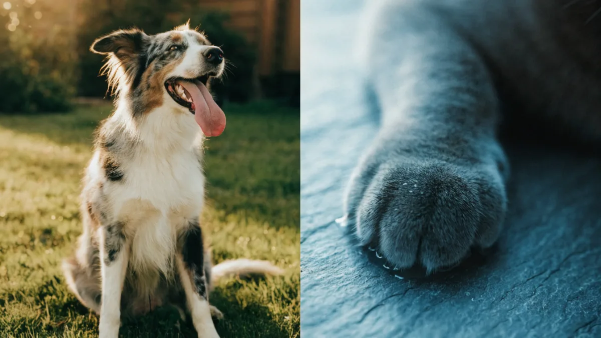 The Thermoregulation Divide: Why Dogs Pant and Cats Sweat Through Their Paws