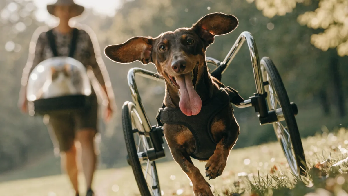 Wheels for Paws: How Pet Strollers and Backpacks Keep Disabled Dogs and Cats Exploring
