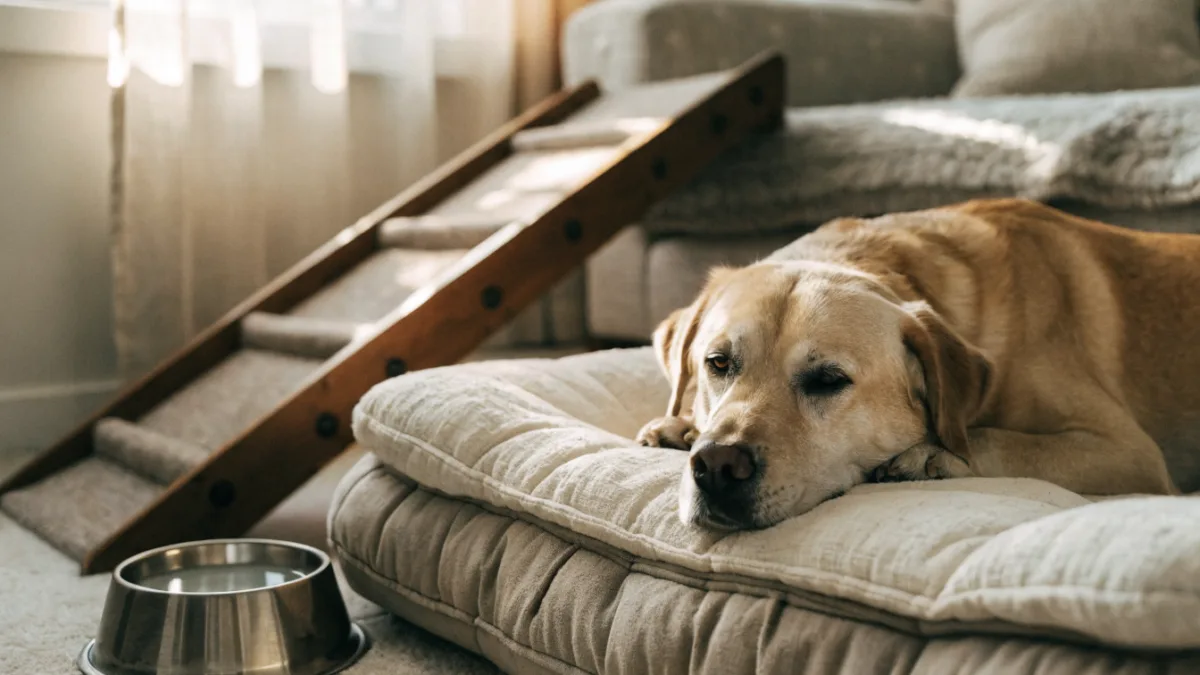 Aging in Place: Modifying Your Home for Senior Pets With Ramps and Orthopedic Beds