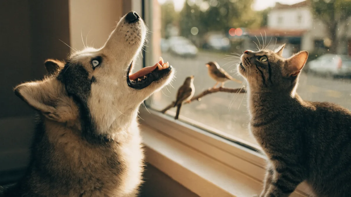 Barking at Nothing: Why Dogs Howl at Sirens and Cats Chatter at Birds