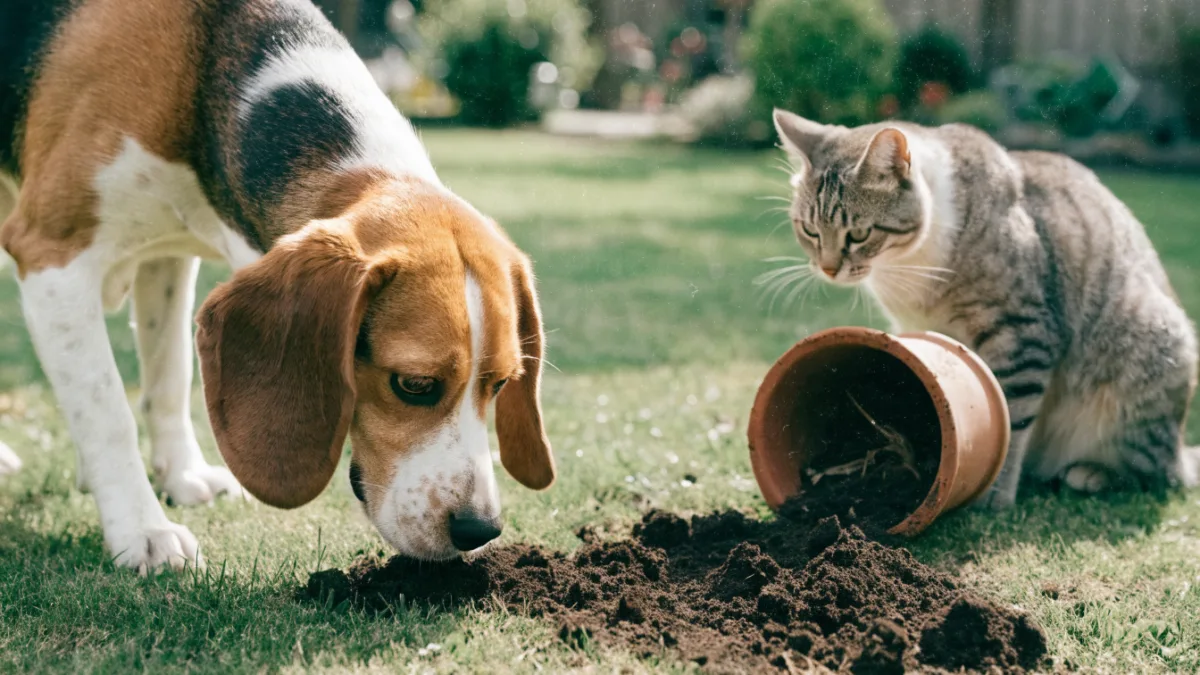 Dirt-Eating Decoded: Why Both Dogs and Cats Snack on Soil and When to Worry