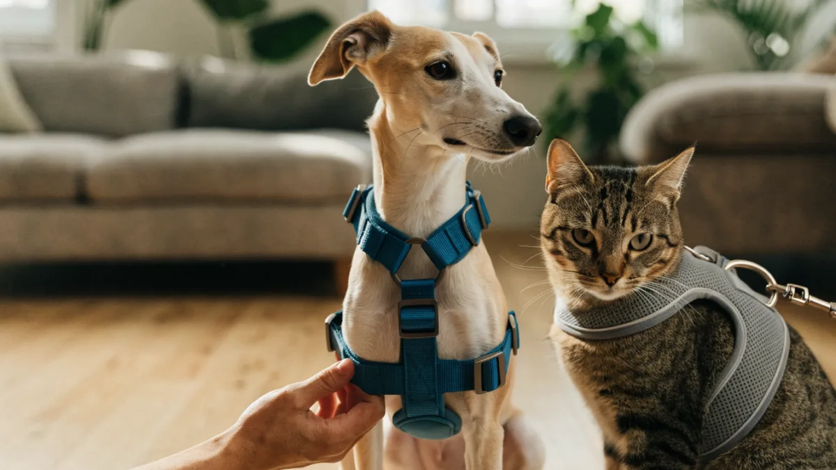 Escape Artists: How to Choose an Anti-Slip Harness for a Backing-Out Dog vs. a Fearful Cat