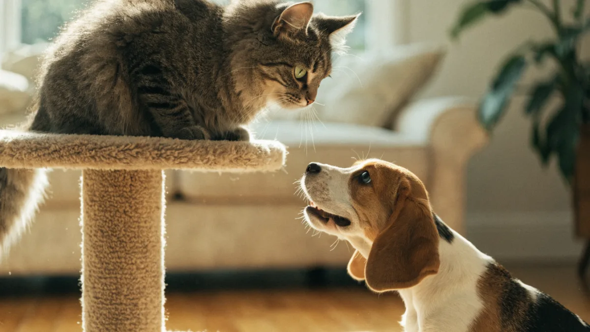 Felines and Sharp Teeth: How to Protect Your Resident Cat from a Nippy Puppy
