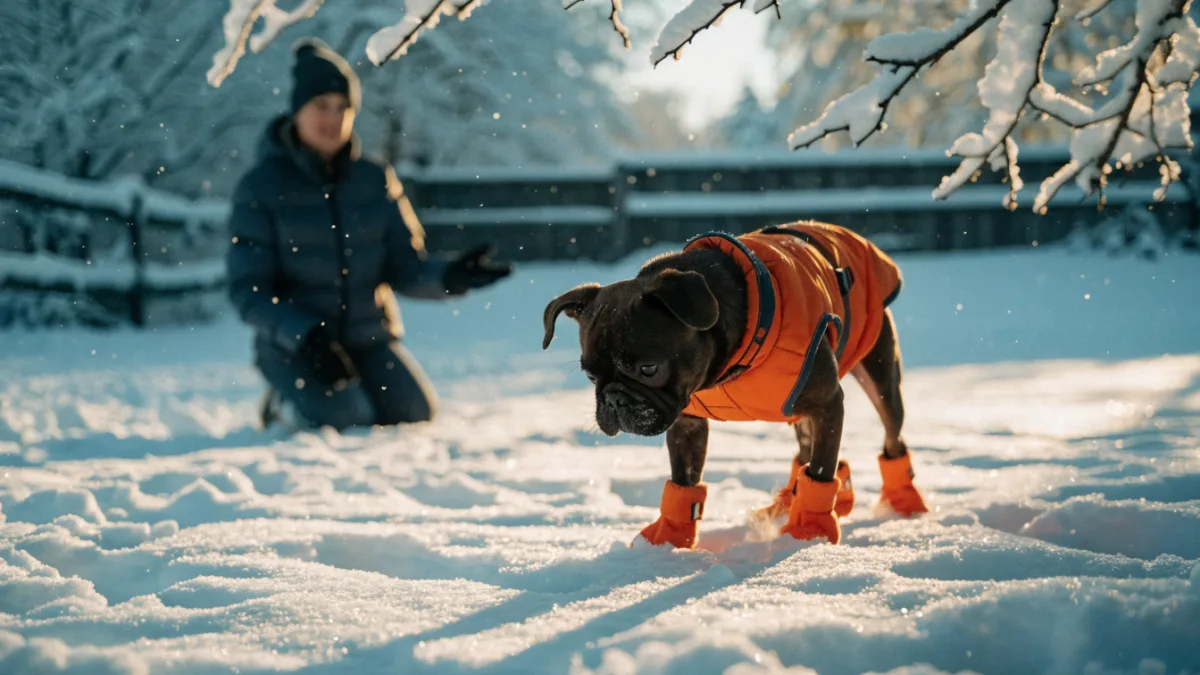 Let It Snow! How to Introduce Your Pets to the Freezing Outdoors Safely