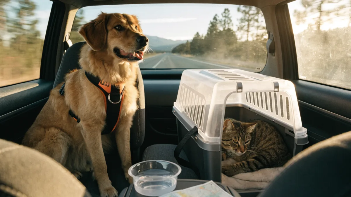 Road Trip Ready: Planning Long Car Rides with Dogs and Cats